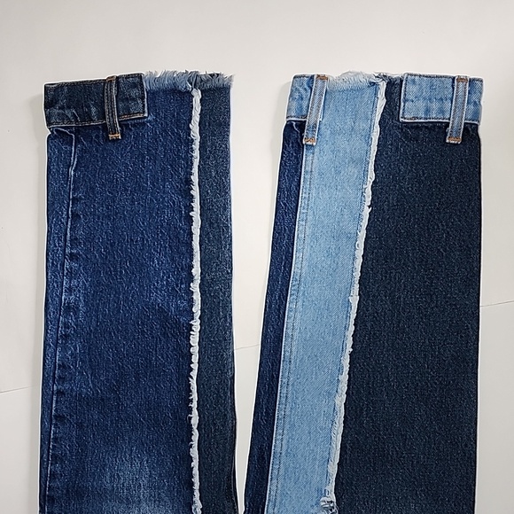 Revice Matchmaker Patchwork Love at First Sight Denim Jeans/Size 23 - Picture 10 of 16